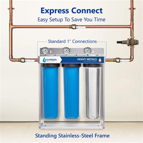 express water heavy metal whole house water filter owners manual|water filters that remove aluminum.